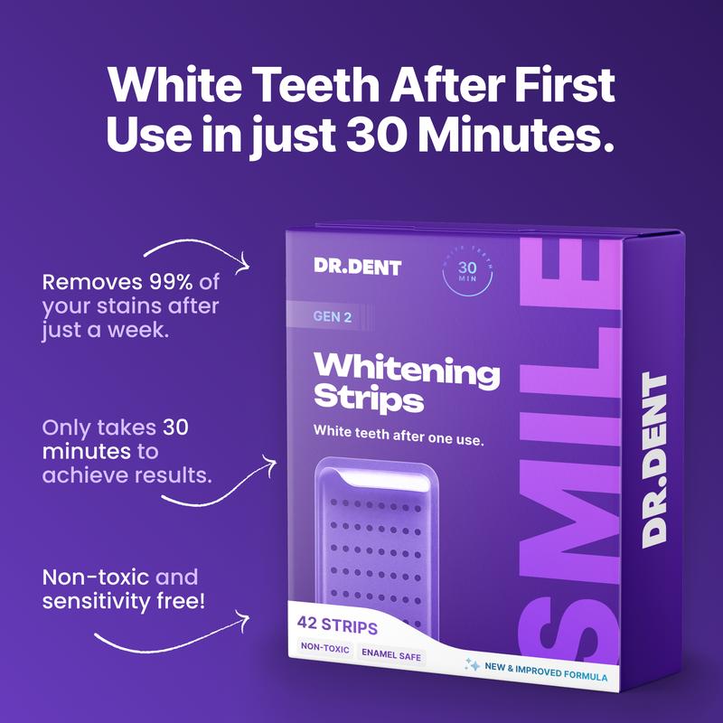 Purple Whitening Tooth Patch