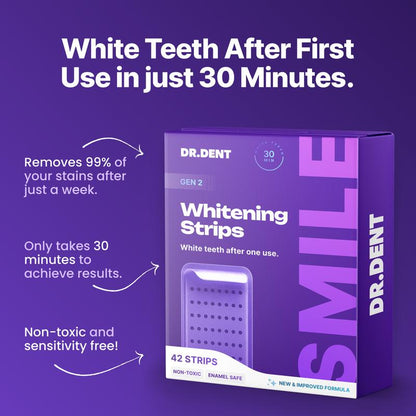 Purple Whitening Tooth Patch