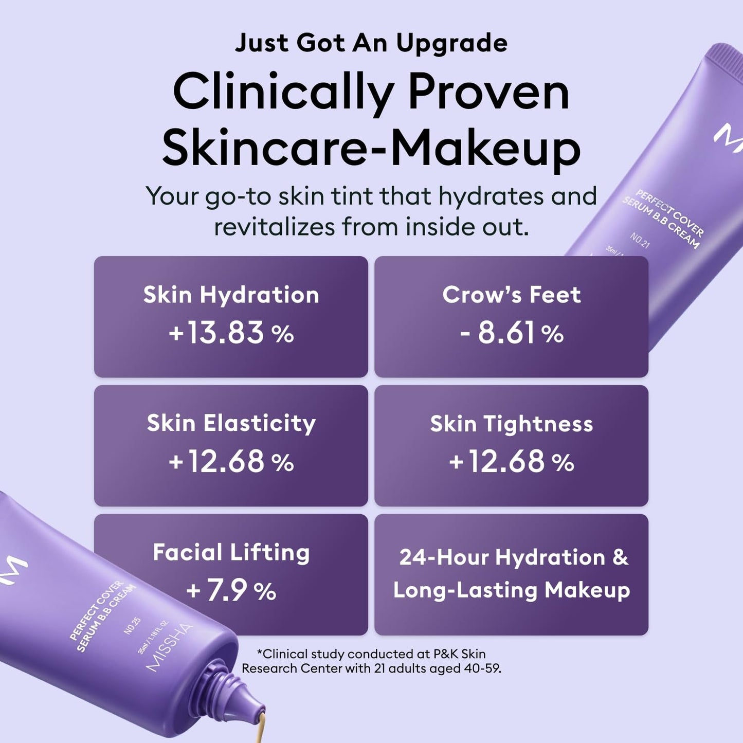 Lightweight Natural Foundation Concealer Moisturizing Makeup Fit Hydrating BB Cream