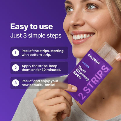Purple Whitening Tooth Patch
