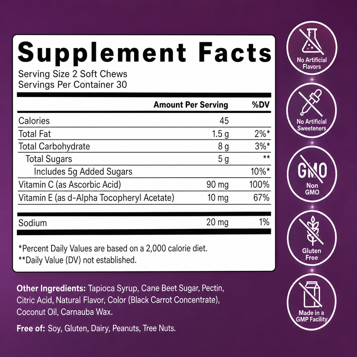 Trendora Nutrition Hair Growth Accelerator 60 Soft Chews