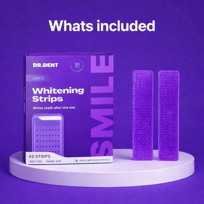 Purple Whitening Tooth Patch