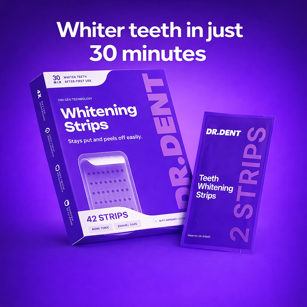 Purple Whitening Tooth Patch