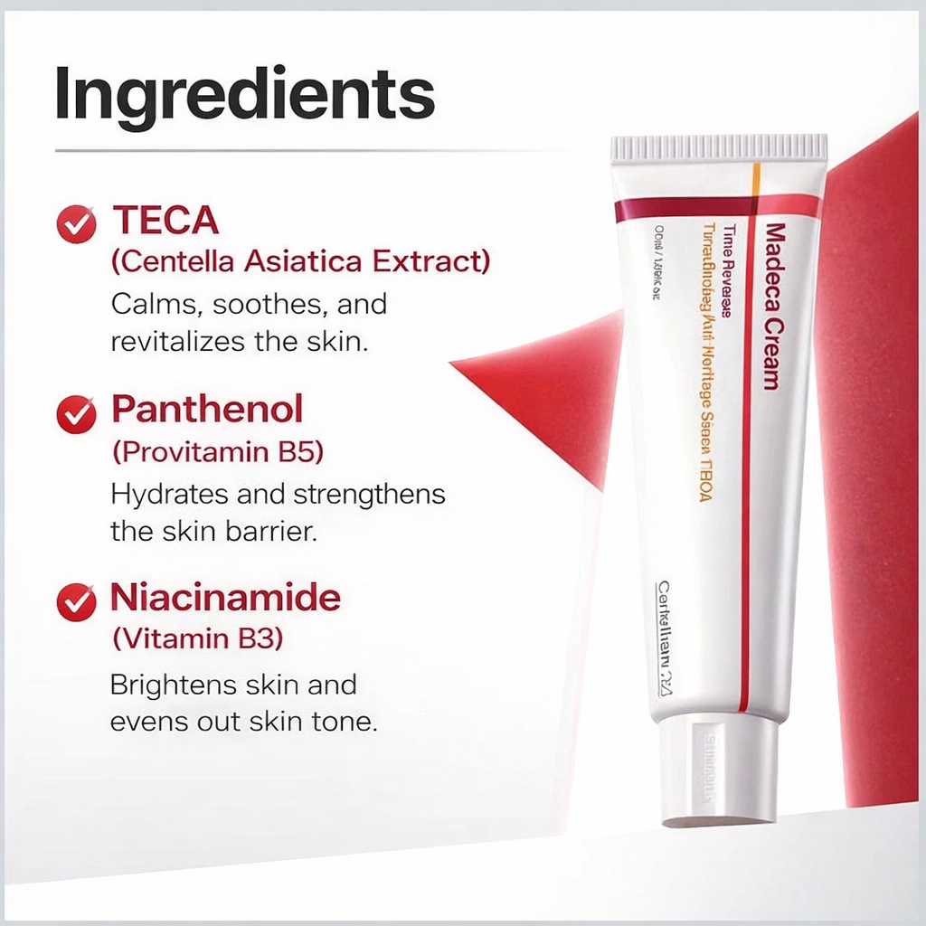 KOEC Cross-border Centella Asiatica HA Elastic Moisturizing Facial Cream,