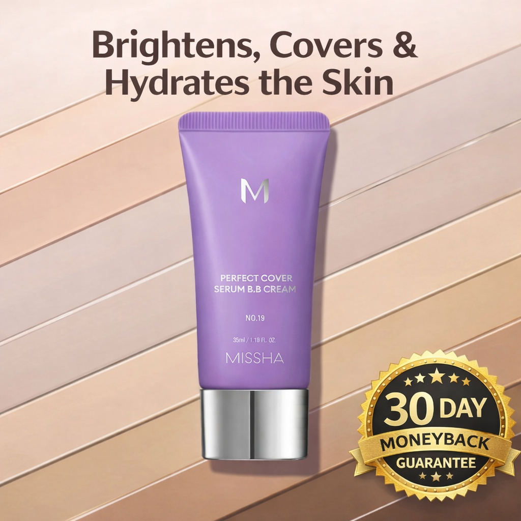 Lightweight Natural Foundation Concealer Moisturizing Makeup Fit Hydrating BB Cream