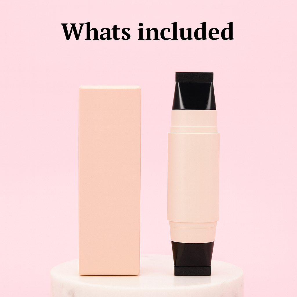 Waterproof Not Smudge Precise Outline Natural Long Lasting Integrated Double-headed Eyeliner Stamp Pen