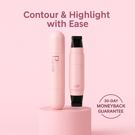 Waterproof Not Smudge Precise Outline Natural Long Lasting Integrated Double-headed Eyeliner Stamp Pen