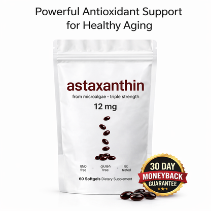 Astaxanthin 24mg, 60 Softgels
