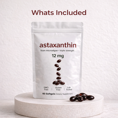 Astaxanthin 24mg, 60 Softgels