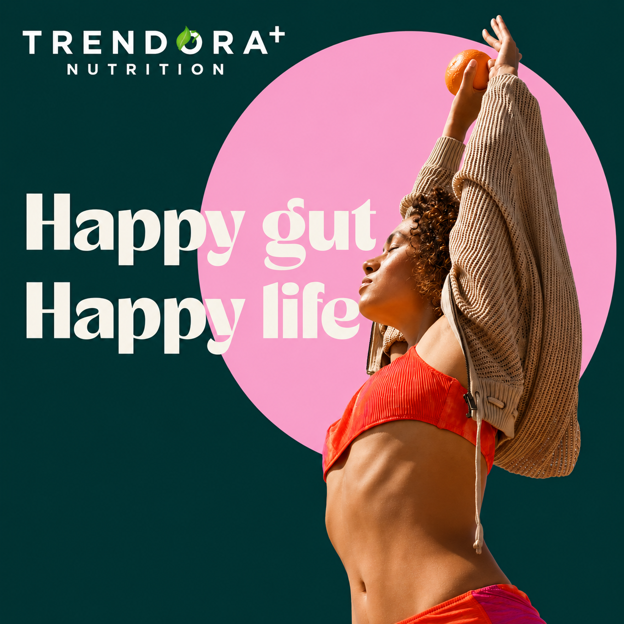 Trendora Nutrtion Kombucha Gummies Gut Support and Bloating Relief Immune Support