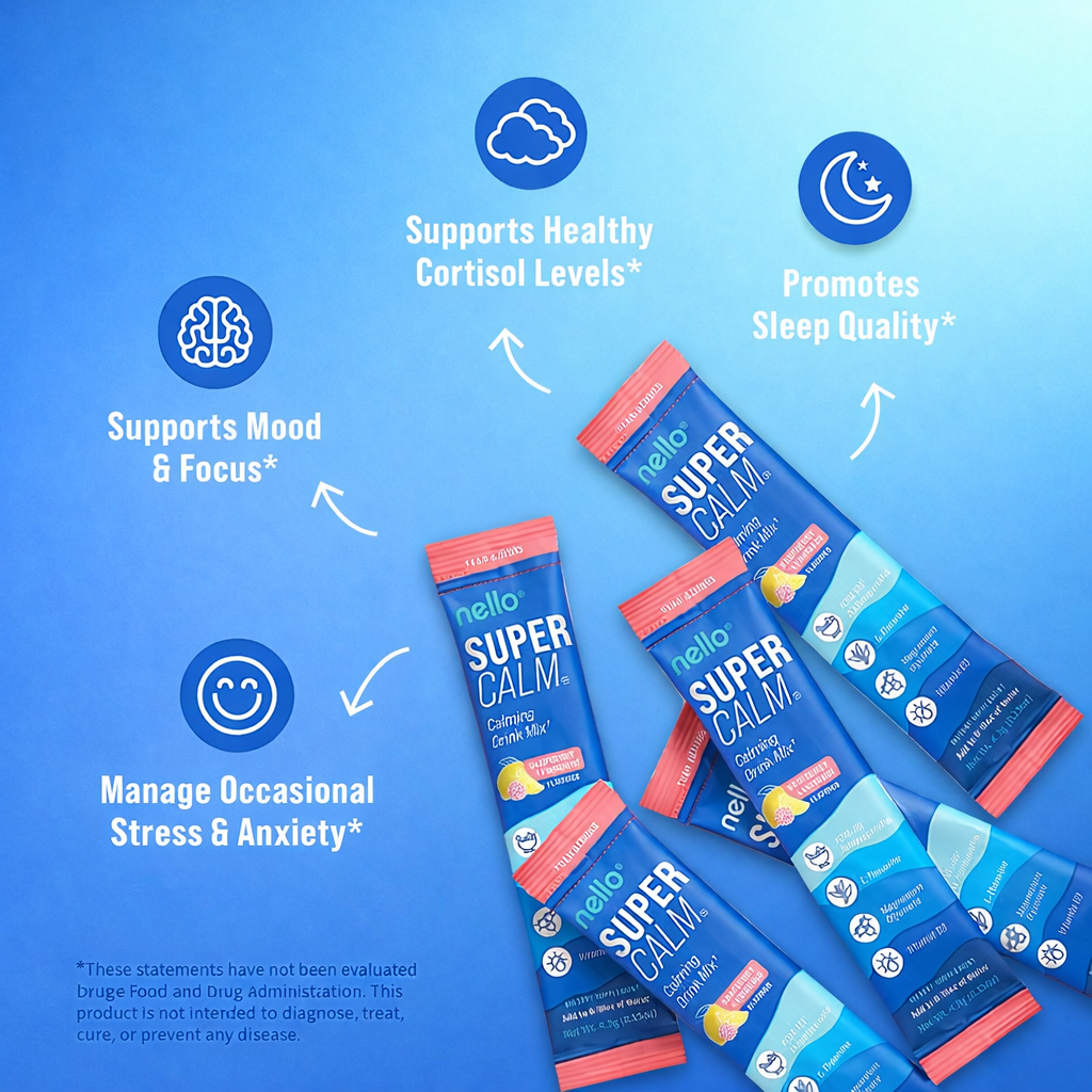 Trendora SuperCalm™ – Instant Stress Relief Drink Mix