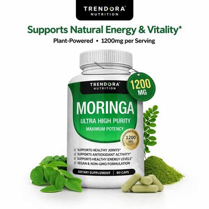 Trendora Moringa Complex — Clean Energy & Immune Defense Formula