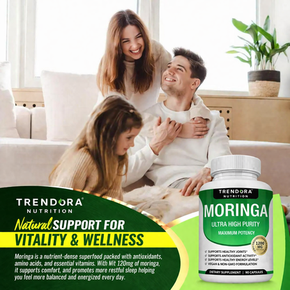 Trendora Moringa Complex — Clean Energy & Immune Defense Formula
