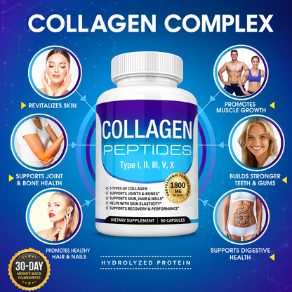 Trendora Collagen Peptides Hair & Skin Health, Anti-Aging, Joint and Bone Health