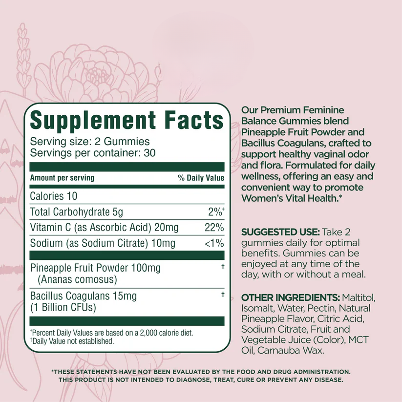 Trendora™ Feminine Balance Gummies