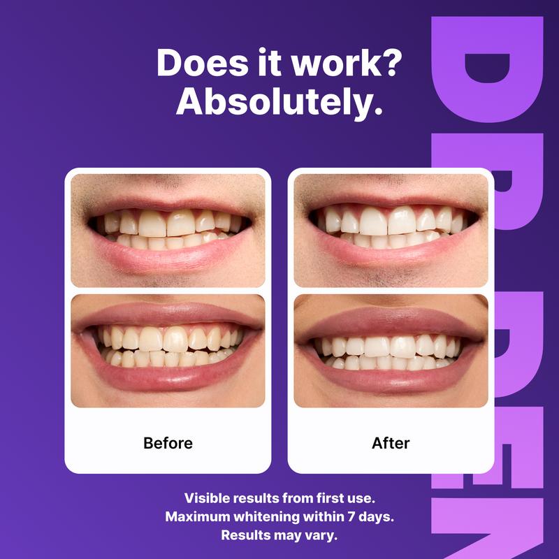Purple Whitening Tooth Patch
