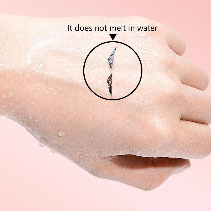 Waterproof Not Smudge Precise Outline Natural Long Lasting Integrated Double-headed Eyeliner Stamp Pen